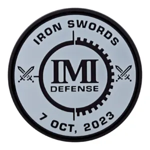 פאץ' IMI DEFENSE™‎ חרבות ברזל – אנגלית