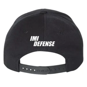 כובע מצחיה ספורטיבי לוגו IMI DEFENSE™‎ – צבע שחור